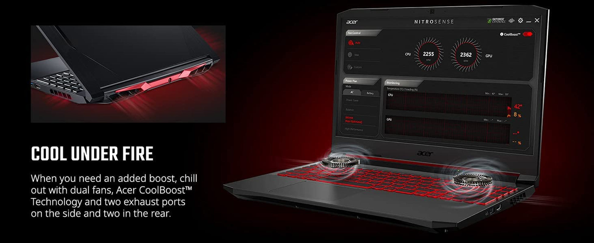 Newest Nitro 5 Premium Gaming Laptop: 15.6" FHD 144Hz IPS Display, Intel Gaming H Core I5-10300H, 32GB RAM, 512GB SSD+1TB HDD, Geforce RTX 3050, Wifi-6, Backlit-Kyb, DTSX, Cool Tech, Win10H, TF