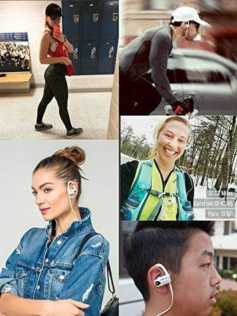 XR500 Bluetooth Running Headphones, IPX7 Waterproof, Noise Cancelling, Secure-Fit, Wireless Sport Earbuds with Mic