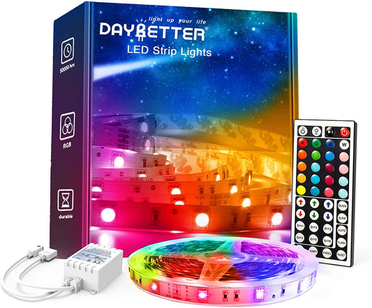 Led Lights for Bedroom, 32.8Ft Led Strip Lights RGB Color Changing Strip Light with Remote Control, Led Light for Room Decor, Home Decor