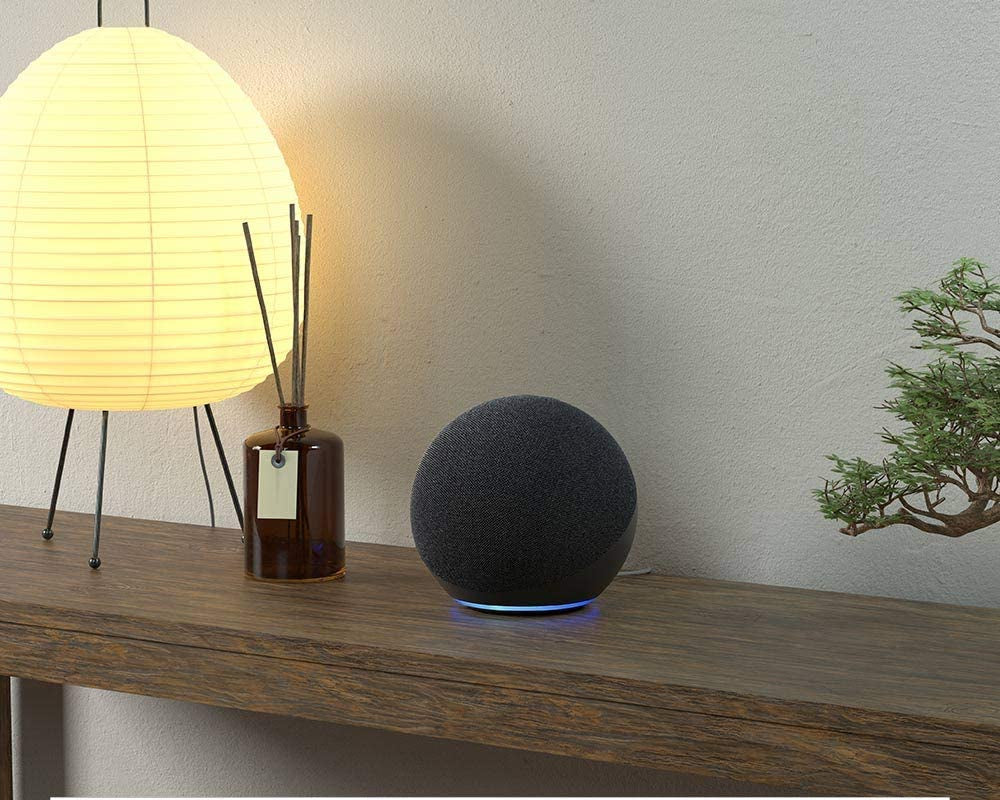 Echo (Newest Model), Alexa Speaker with Premium Sound, Ideal for Large Bedrooms, Living Rooms and Kitchens, Charcoal